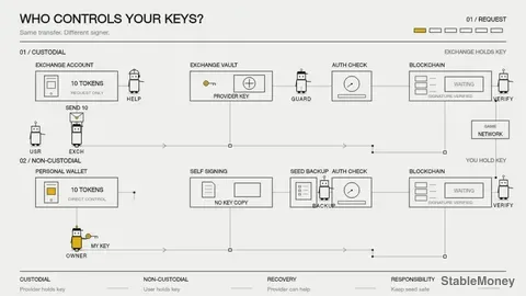 Custodial vs. Non-Custodial Wallets: Who Controls Your Keys?