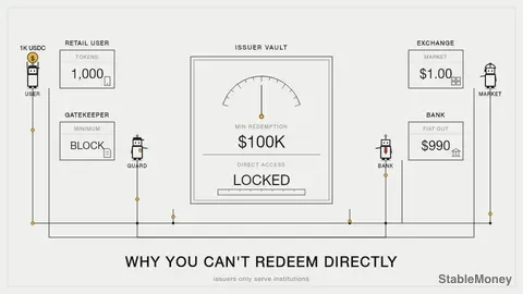 Why You Can’t Directly Redeem Your Stablecoins for Dollars