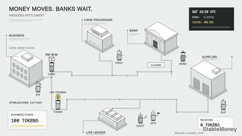 Why Your Business Money Moves 24/7/365, Except on Weekends