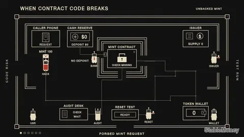 When the Code Breaks: Understanding Stablecoin Smart Contract Risk