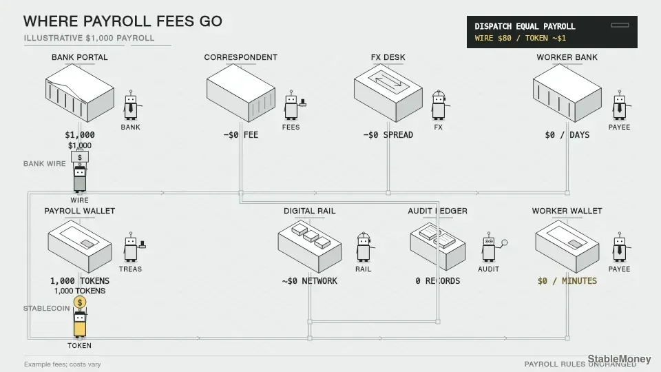 Why Your International Payroll Costs Up to $80 per Transfer