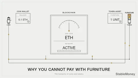 Why You Can't Pay Fees with Furniture: The Coin vs. Token Gap