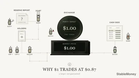 Why Did Your $1.00 Stablecoin Trade for $0.87?