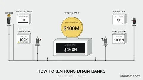 When Stablecoin Runs Drain the Banks