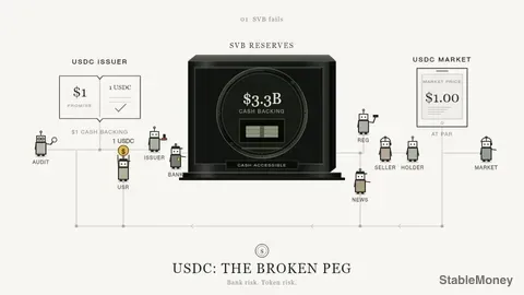 $3.3 Billion Missing: Why USDC Lost Its $1 Peg