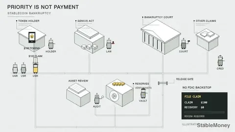Stablecoin Bankruptcy: Why Your Money Might Not Be Yours