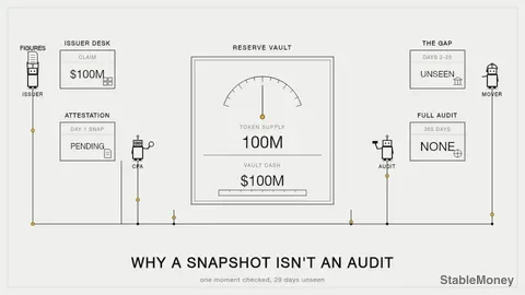 The Snapshot: Why Your Stablecoin Reserve Report Isn't an Audit