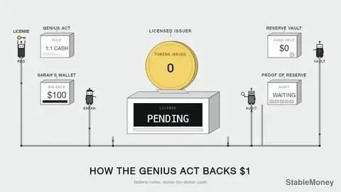 Sarah’s Digital Dollar: How the GENIUS Act Backs Your Stablecoin