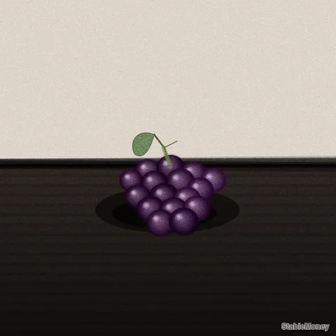grapes on a dark table