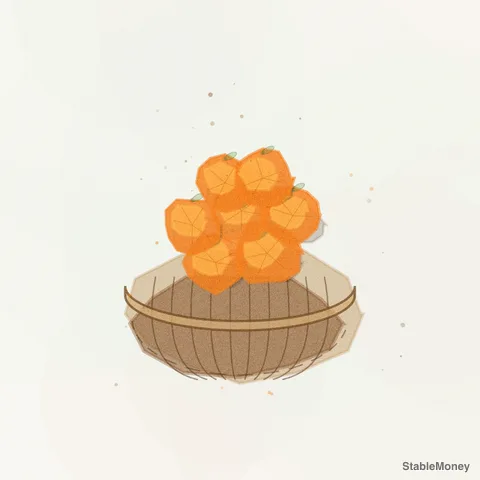 mandarins in a basket