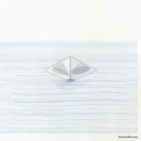 a paper boat on water
