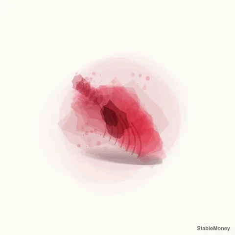 a pink conch shell