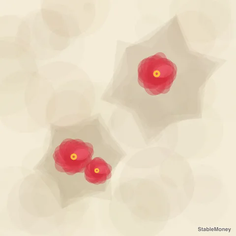 camellias on tea paper