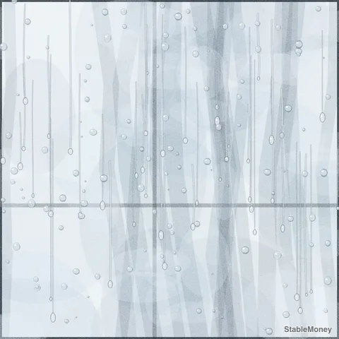 rain on a window